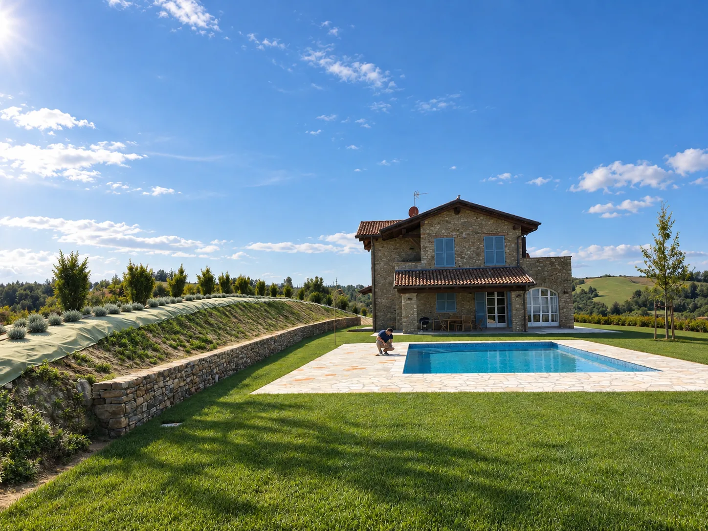 La Casa sulla Collina — Il rapporto con il paesaggio