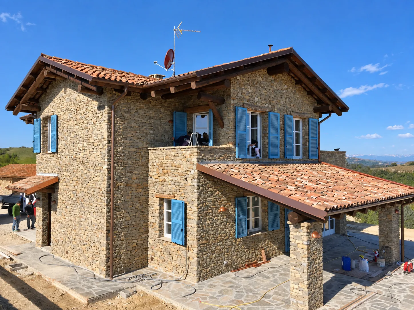 La Casa sulla Collina — Il rapporto con il paesaggio