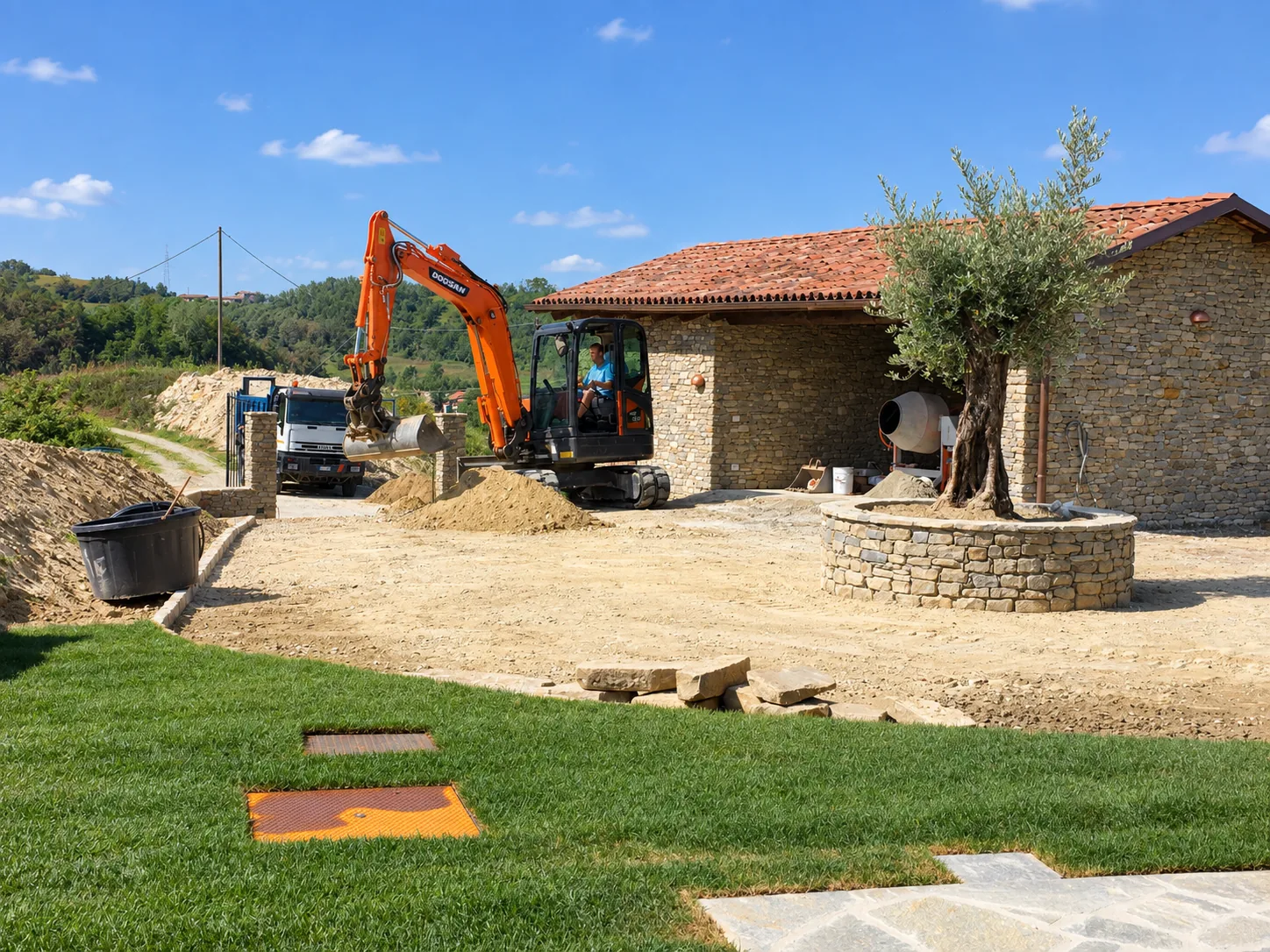La Casa sulla Collina — Il rapporto con il paesaggio