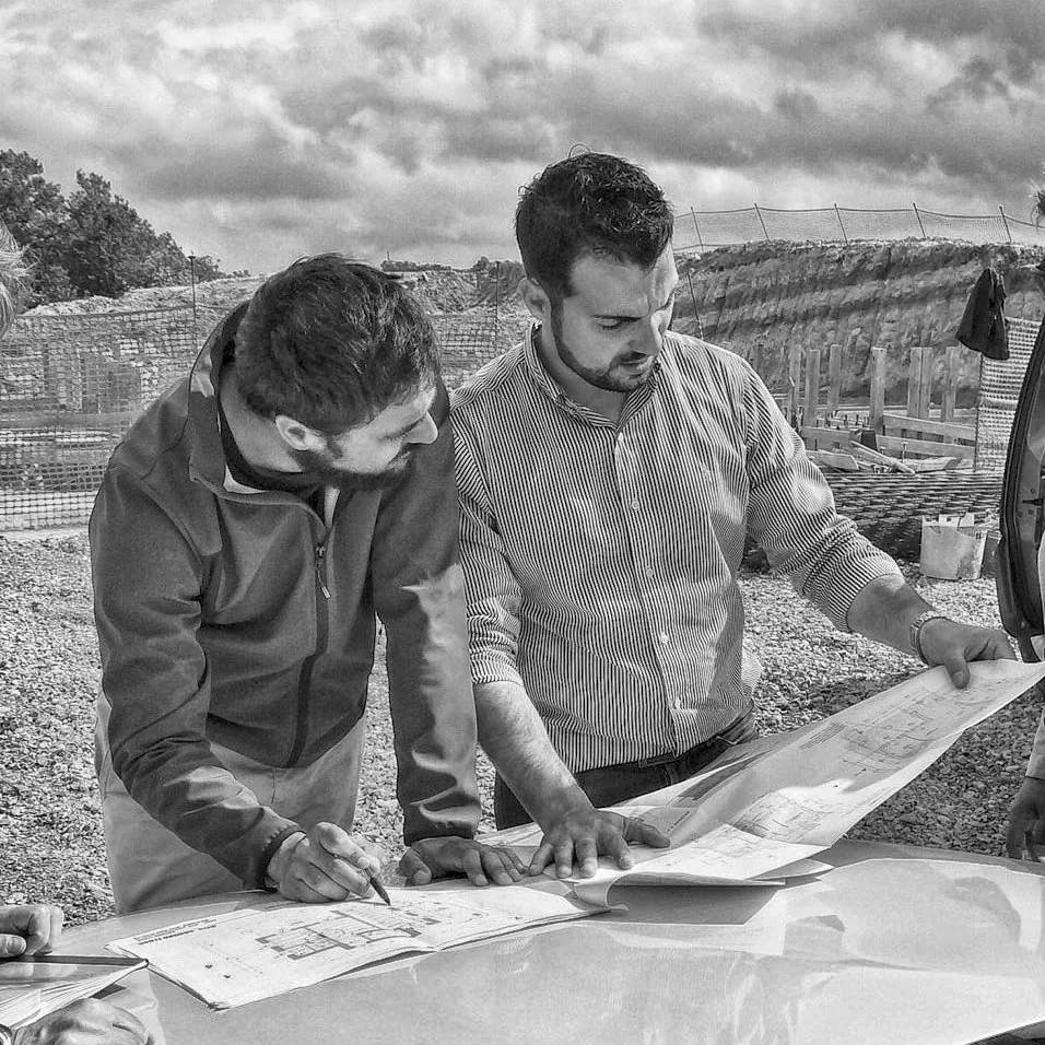 Francesco e Stefano in cantiere — Project Works